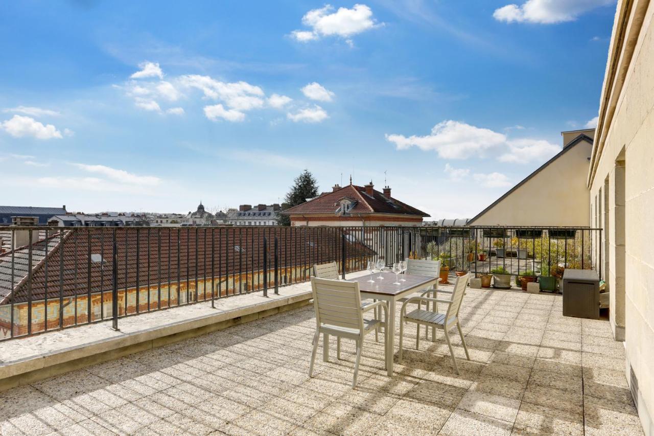 Le Nid Du Roi - Appartement Terrasse - Versailles Buitenkant foto